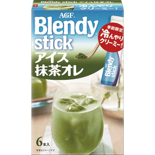 味の素AGF ブレンディ スティック アイス抹茶オレ 1箱(6本)