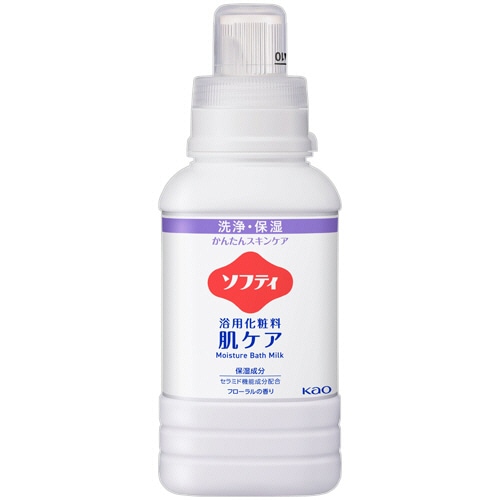 花王 ソフティ 浴用化粧料 肌ケア 400mL 1本