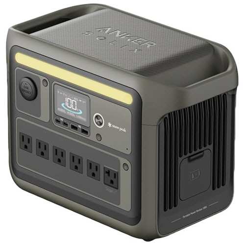アンカージャパン　ポータブル電源　Ｐｏｒｔａｂｌｅ　Ｐｏｗｅｒ　Ｓｔａｔｉｏｎ　１０００　１０５６Ｗｈ　Ｓｎｏｗ　Ｐｅａｋ　Ｅｄｉｔｉｏｎ　Ａ１７６２Ｎ６１－７