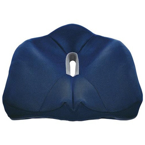 コジット　腰痛対策クッション　ネイビー　１個