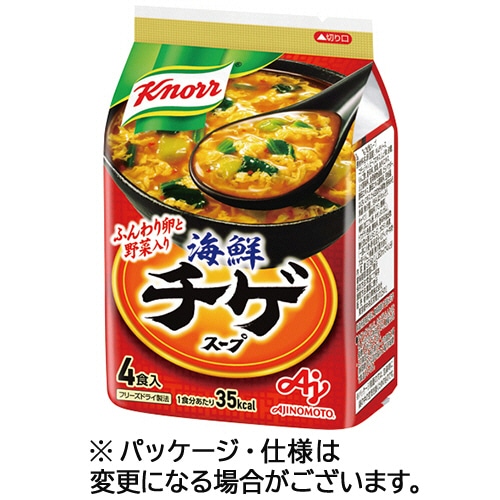 味の素 クノール 海鮮チゲスープ 9.4g 1袋(4食)