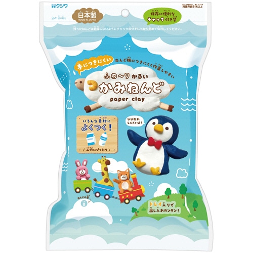 クツワ　ふわーりかるいかみねんど　トレイ付　ＰＴ２２２　１パック