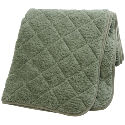 大津コーポレーション　シープボア敷パッド　グリーン　ＳＰ７７２０－４　１枚