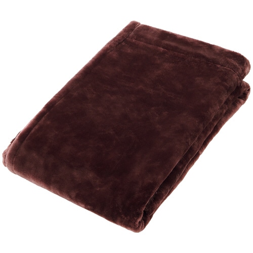 大津コーポレーション　ニューマイヤー毛布　Ｎａｔｕｒｅ　Ｔｏｎｅ　マロンブラウン　１枚