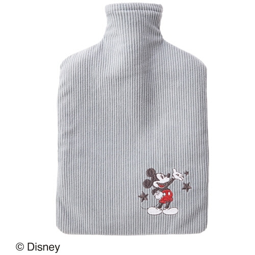 丸眞　ミッキーマウス「ミッキー／あたたかコーデュロイ」　湯たんぽ　１個
