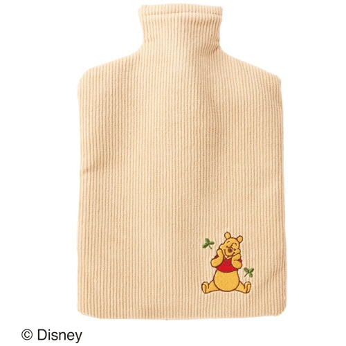 丸眞　くまのプーさん「プーさん／あたたかコーデュロイ」　湯たんぽ　１個