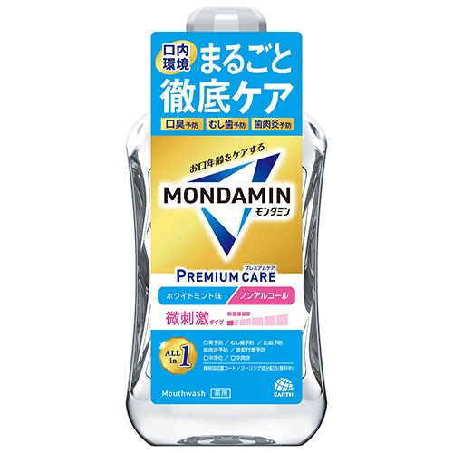 アース製薬　モンダミン　プレミアムケア　ホワイトミント　１０００ｍＬ　１本