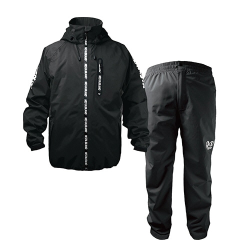 ケイワーク　ＮＥＳＴＡ　ストレッチレインスーツ　ブラック　Ｌサイズ　ＮＥＲ－０１＿Ｌ（ＢＫ）　１着