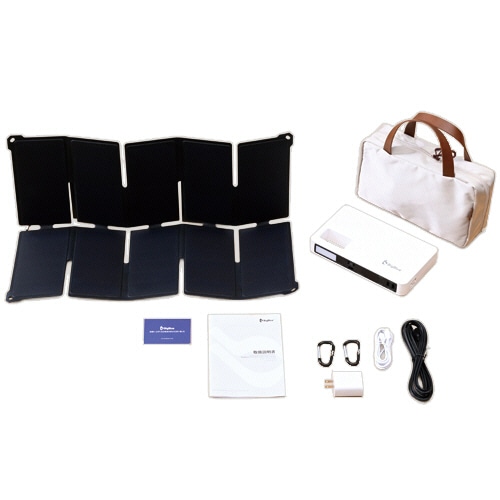 ビッグブルーテック　ポータブル電源　フラットパワーステーションシステム　９７．２８Ｗｈ　ＣＰ１１０（ＰＷ）　１セット