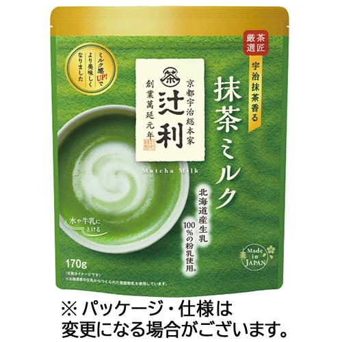 片岡物産　辻利　抹茶ミルク　１７０ｇ　１パック