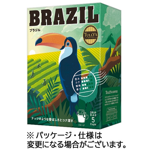 伊藤園　タリーズコーヒー　ドリップコーヒー　ブラジル　１箱（５袋）