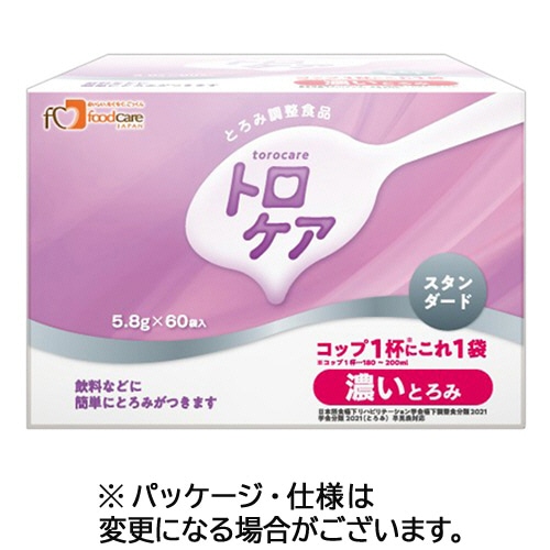 フードケア　トロケア　スタンダード　スティックタイプ　濃いとろみ　５．８ｇ　１箱（６０包）