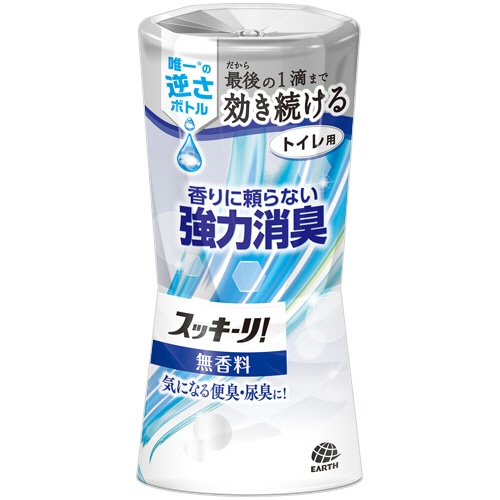 アース製薬 トイレのスッキーリ! 無香料 400mL 1個