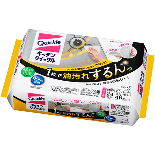 花王 キッチンクイックル つめかえ用 1パック(24枚)