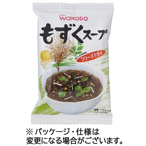 アサヒグループ食品　ＷＡＫＯＤＯ　もずくスープ　３．６ｇ　１箱（２０食）
