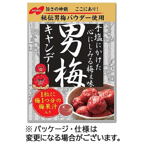 ノーベル 男梅キャンデー 80g 1袋