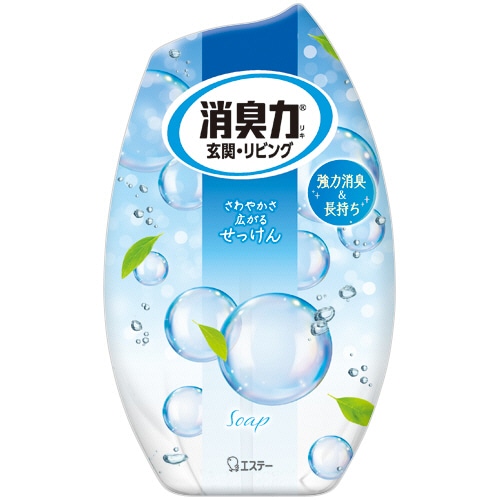 エステー お部屋の消臭力 せっけん 400mL 1個