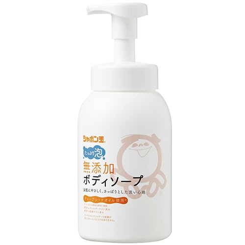 シャボン玉石けん シャボン玉 たっぷり泡無添加ボディソープ 本体 570mL 1本