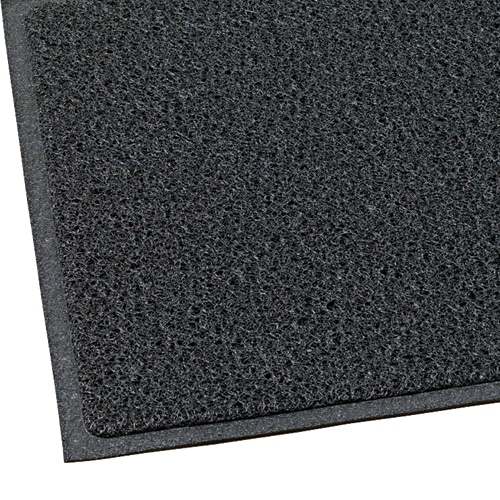 テラモト 玄関マット ケミタングルソフト 屋外用 900×600mm ブラック MR-981-240-8 1枚