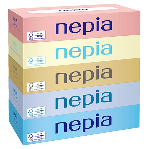 王子ネピア ネピアティシュ 150組/箱 1パック(5箱)