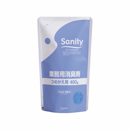 サニティー 業務用消臭剤 タンクタイプ クールミント 詰替用 400g