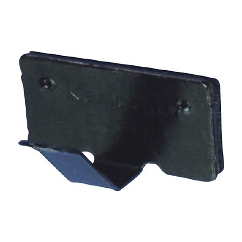 カメダデンキ 配線止め具 ハイステッカー 縦10×横20mm 黒 E-20B-100P 1パック(100個)