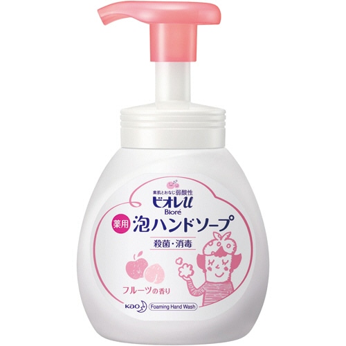 花王 ビオレu 泡ハンドソープ フルーツの香り ポンプ 250ml 1本