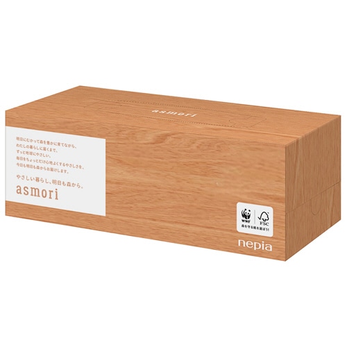 王子ネピア ネピア asmori ティシュ 220組 1箱