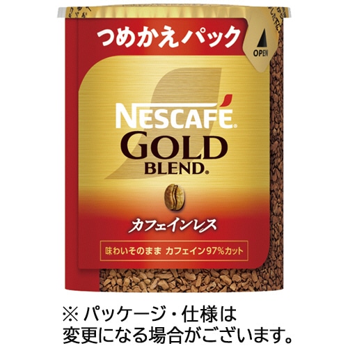 ネスレ ネスカフェ ゴールドブレンド カフェインレス エコ&システムパック 詰替用 60g 1本