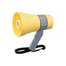 ユニペックス 防滴形メガホン ホイッスル付 TR-215WA 1台