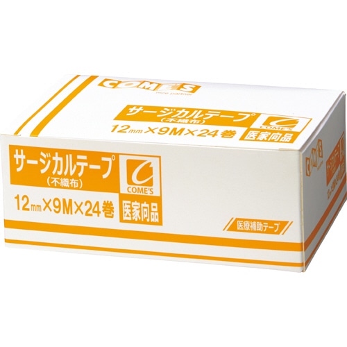 ヨック サージカルテープ 不織布タイプ 12mm×9m 1箱(24巻)