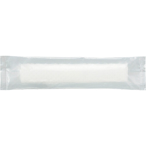 TANOSEE 紙エンボスおしぼり 丸型 1パック(1200枚)