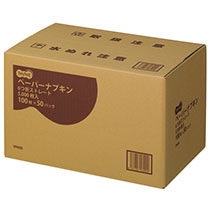 TANOSEE ペーパーナプキン 6つ折ストレート 1ケース(5000枚)