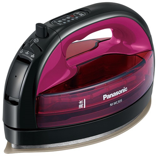 パナソニック コードレススチームアイロン ピンク NI-WL505-P 1台