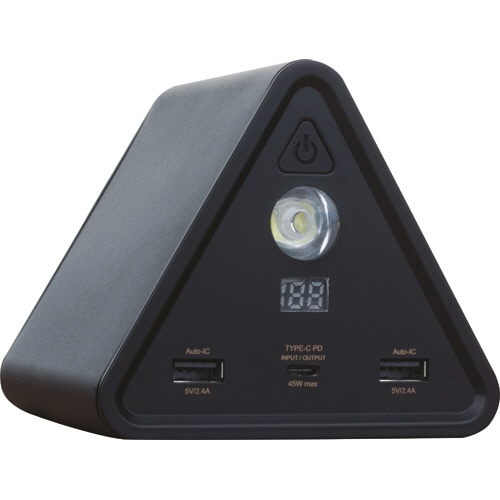 チーロ 大容量モバイルバッテリー Power Mountain 50000mAh ブラック CHE-086-BK 1台