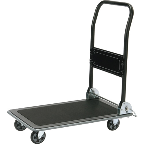 TANOSEE 自立式静運スチール台車 150kg荷重 1台