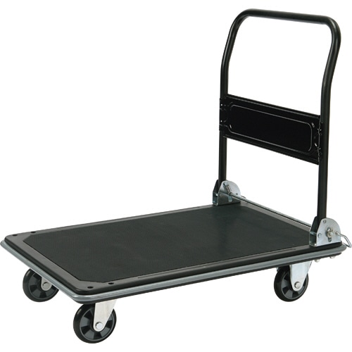 TANOSEE 自立式静運スチール台車 300kg荷重 1台