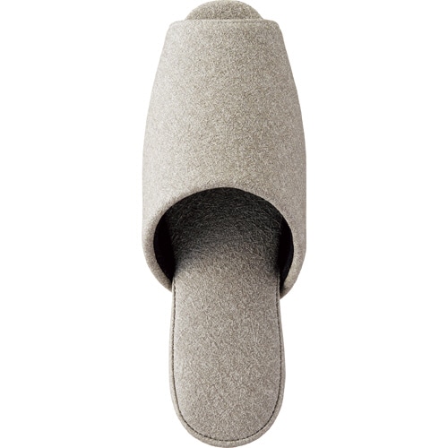 PVC前開きスリッパ 色舞-SHIKIBU- グレー 1足