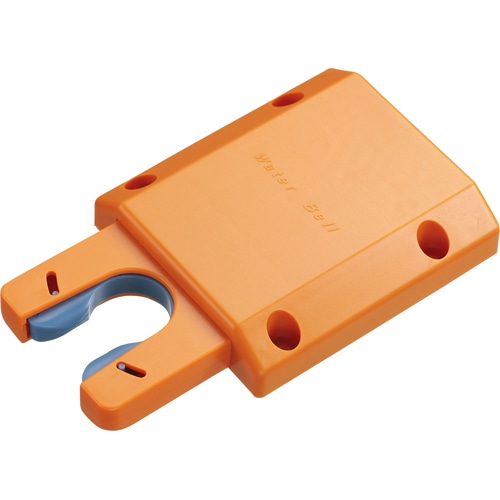ディー・エル・エム 後付けプッシュ式ステッキホルダー ステッキjam M13589 オレンジ JU-ST00008 1個