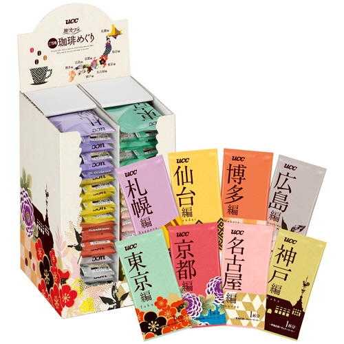 UCC 旅カフェ ドリップコーヒー ご当地珈琲めぐり 1箱(48袋)