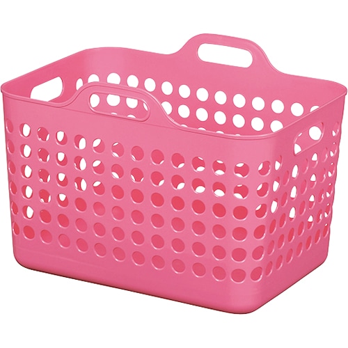 ヒマラヤ化学 ポピンズバスケット 角型 M ライトピンク NO1571LP 1個
