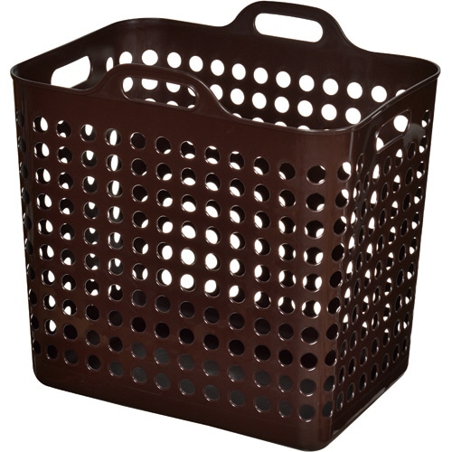ヒマラヤ化学 ポピンズバスケット 角型 L ブラウン NO1572BR 1個