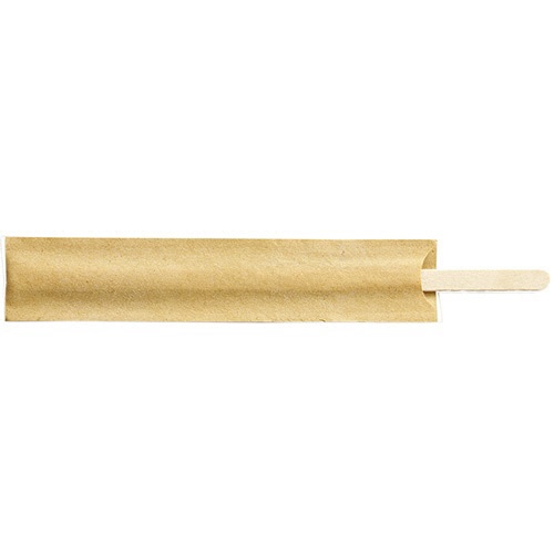 TANOSEE ウッドマドラー 160mm 紙袋入 1パック(100本)