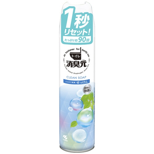小林製薬 トイレの消臭元スプレー せっけん 1本