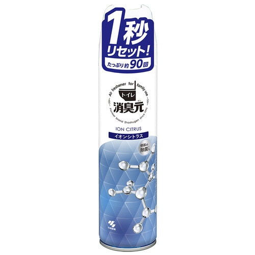 小林製薬 トイレの消臭元スプレー イオンシトラス 1本