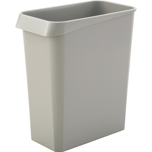 TANOSEE ダストボックス 角型 ダークグレー 1個