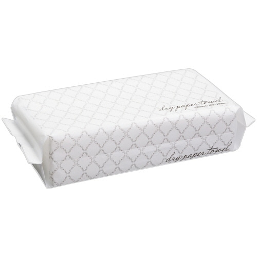 オーミケンシ　１枚で拭けるドライペーパータオル　１パック（１００枚）