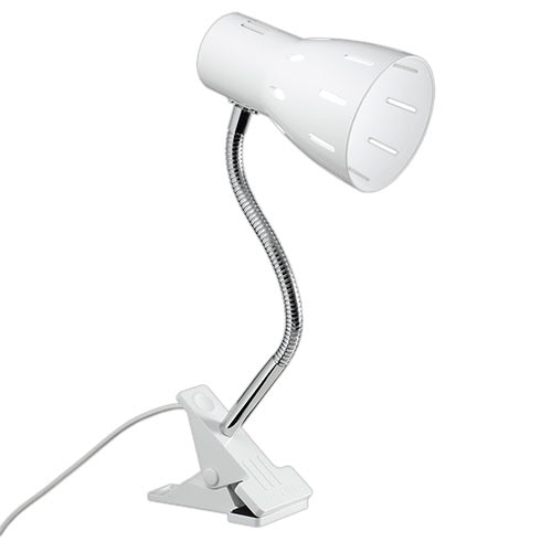 ヤザワ LEDフレキシブルクリップライト 6W ホワイト CFLE06N07WH 1台