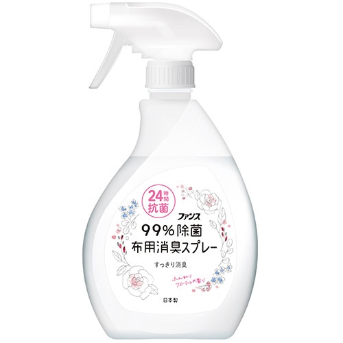 第一石鹸 ファンス 布用消臭スプレー 99%除菌 ふんわりフローラルの香り 本体 380mL 1本