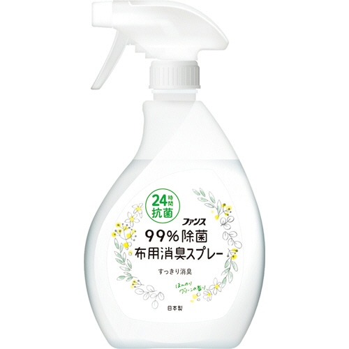 第一石鹸 ファンス 布用消臭スプレー 99%除菌 ほんのりグリーンの香り 本体 380mL 1本